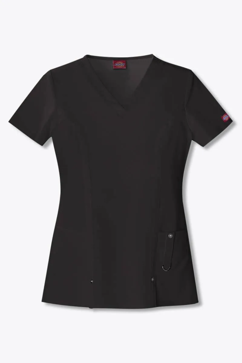 82851 Dickies Xtreme Stretch Womens V-Neck Scrub Top